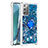 Silicone Candy Rubber TPU Bling-Bling Soft Case Cover with Finger Ring Stand S01 for Samsung Galaxy Note 20 5G