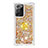 Silicone Candy Rubber TPU Bling-Bling Soft Case Cover with Finger Ring Stand S01 for Samsung Galaxy Note 20 Ultra 5G