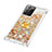 Silicone Candy Rubber TPU Bling-Bling Soft Case Cover with Finger Ring Stand S01 for Samsung Galaxy Note 20 Ultra 5G