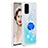 Silicone Candy Rubber TPU Bling-Bling Soft Case Cover with Finger Ring Stand S01 for Samsung Galaxy S20 5G