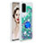 Silicone Candy Rubber TPU Bling-Bling Soft Case Cover with Finger Ring Stand S01 for Samsung Galaxy S20 5G Green