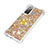 Silicone Candy Rubber TPU Bling-Bling Soft Case Cover with Finger Ring Stand S01 for Samsung Galaxy S20 FE (2022) 5G