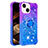 Silicone Candy Rubber TPU Bling-Bling Soft Case Cover with Finger Ring Stand S02 for Apple iPhone 13