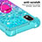 Silicone Candy Rubber TPU Bling-Bling Soft Case Cover with Finger Ring Stand S02 for Samsung Galaxy A01 Core