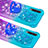 Silicone Candy Rubber TPU Bling-Bling Soft Case Cover with Finger Ring Stand S02 for Samsung Galaxy A50