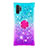 Silicone Candy Rubber TPU Bling-Bling Soft Case Cover with Finger Ring Stand S02 for Samsung Galaxy Note 10 Plus 5G