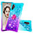 Silicone Candy Rubber TPU Bling-Bling Soft Case Cover with Finger Ring Stand S02 for Samsung Galaxy Note 10 Plus 5G