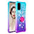 Silicone Candy Rubber TPU Bling-Bling Soft Case Cover with Finger Ring Stand S02 for Samsung Galaxy S20