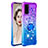 Silicone Candy Rubber TPU Bling-Bling Soft Case Cover with Finger Ring Stand S02 for Samsung Galaxy S20 5G