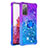 Silicone Candy Rubber TPU Bling-Bling Soft Case Cover with Finger Ring Stand S02 for Samsung Galaxy S20 Lite 5G