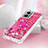 Silicone Candy Rubber TPU Bling-Bling Soft Case Cover with Finger Ring Stand S03 for Xiaomi Redmi 10 Prime Plus 5G