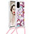 Silicone Candy Rubber TPU Bling-Bling Soft Case Cover with Lanyard Strap S02 for Samsung Galaxy S20