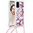 Silicone Candy Rubber TPU Bling-Bling Soft Case Cover with Lanyard Strap S02 for Samsung Galaxy S20 5G