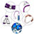 Silicone Candy Rubber TPU Bling-Bling Soft Case Cover with Lanyard Strap S02 for Samsung Galaxy S20 Lite 5G