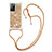 Silicone Candy Rubber TPU Bling-Bling Soft Case Cover with Lanyard Strap S03 for Samsung Galaxy Note 20 Ultra 5G
