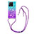Silicone Candy Rubber TPU Bling-Bling Soft Case Cover with Lanyard Strap YB1 for Xiaomi Mi 13T Pro 5G