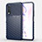 Silicone Candy Rubber TPU Line Soft Case Cover C01 for Huawei Nova 6 5G Blue