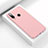 Silicone Candy Rubber TPU Line Soft Case Cover C01 for Huawei P30 Lite Pink