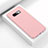 Silicone Candy Rubber TPU Line Soft Case Cover C01 for Samsung Galaxy S10e Pink