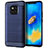 Silicone Candy Rubber TPU Line Soft Case Cover C02 for Huawei Mate 20 Pro Blue