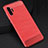 Silicone Candy Rubber TPU Line Soft Case Cover C02 for Samsung Galaxy Note 10 Plus Red