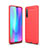 Silicone Candy Rubber TPU Line Soft Case Cover C04 for Samsung Galaxy A90 5G Red