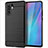 Silicone Candy Rubber TPU Line Soft Case Cover for Huawei P30 Pro Black
