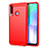 Silicone Candy Rubber TPU Line Soft Case Cover for Huawei Y6p Red