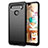 Silicone Candy Rubber TPU Line Soft Case Cover for LG K41S Black