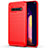 Silicone Candy Rubber TPU Line Soft Case Cover for LG V60 ThinQ 5G Red