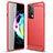 Silicone Candy Rubber TPU Line Soft Case Cover for Motorola Moto Edge 20 5G