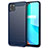 Silicone Candy Rubber TPU Line Soft Case Cover for Realme C11 Blue