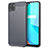 Silicone Candy Rubber TPU Line Soft Case Cover for Realme C11 Gray