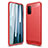 Silicone Candy Rubber TPU Line Soft Case Cover for Samsung Galaxy F52 5G Red