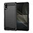Silicone Candy Rubber TPU Line Soft Case Cover for Sony Xperia Ace II Black