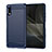 Silicone Candy Rubber TPU Line Soft Case Cover for Sony Xperia Ace II Blue