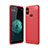Silicone Candy Rubber TPU Line Soft Case Cover for Xiaomi Mi 6X Red
