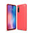 Silicone Candy Rubber TPU Line Soft Case Cover for Xiaomi Mi 9 Red