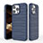 Silicone Candy Rubber TPU Line Soft Case Cover KC1 for Apple iPhone 13 Pro Max Blue
