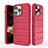 Silicone Candy Rubber TPU Line Soft Case Cover KC1 for Apple iPhone 13 Pro Max Red