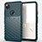 Silicone Candy Rubber TPU Line Soft Case Cover S01 for Google Pixel 4a Midnight Green