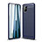 Silicone Candy Rubber TPU Line Soft Case Cover WL1 for Samsung Galaxy Note 10 Lite Blue