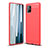 Silicone Candy Rubber TPU Line Soft Case Cover WL1 for Samsung Galaxy Note 10 Lite Red