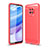 Silicone Candy Rubber TPU Line Soft Case Cover WL1 for Xiaomi Redmi 10X 5G Red