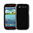 Silicone Candy Rubber TPU Soft Case for Samsung Galaxy S3 i9300 Black