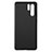 Silicone Candy Rubber TPU Twill Soft Case B02 for Huawei P30 Pro Black