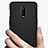 Silicone Candy Rubber TPU Twill Soft Case B02 for OnePlus 6T Black