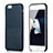 Silicone Candy Rubber TPU Twill Soft Case B05 for Apple iPhone 6S Blue