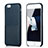 Silicone Candy Rubber TPU Twill Soft Case B05 for Apple iPhone 6S Plus Blue