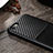 Silicone Candy Rubber TPU Twill Soft Case B05 for Apple iPhone 8 Black